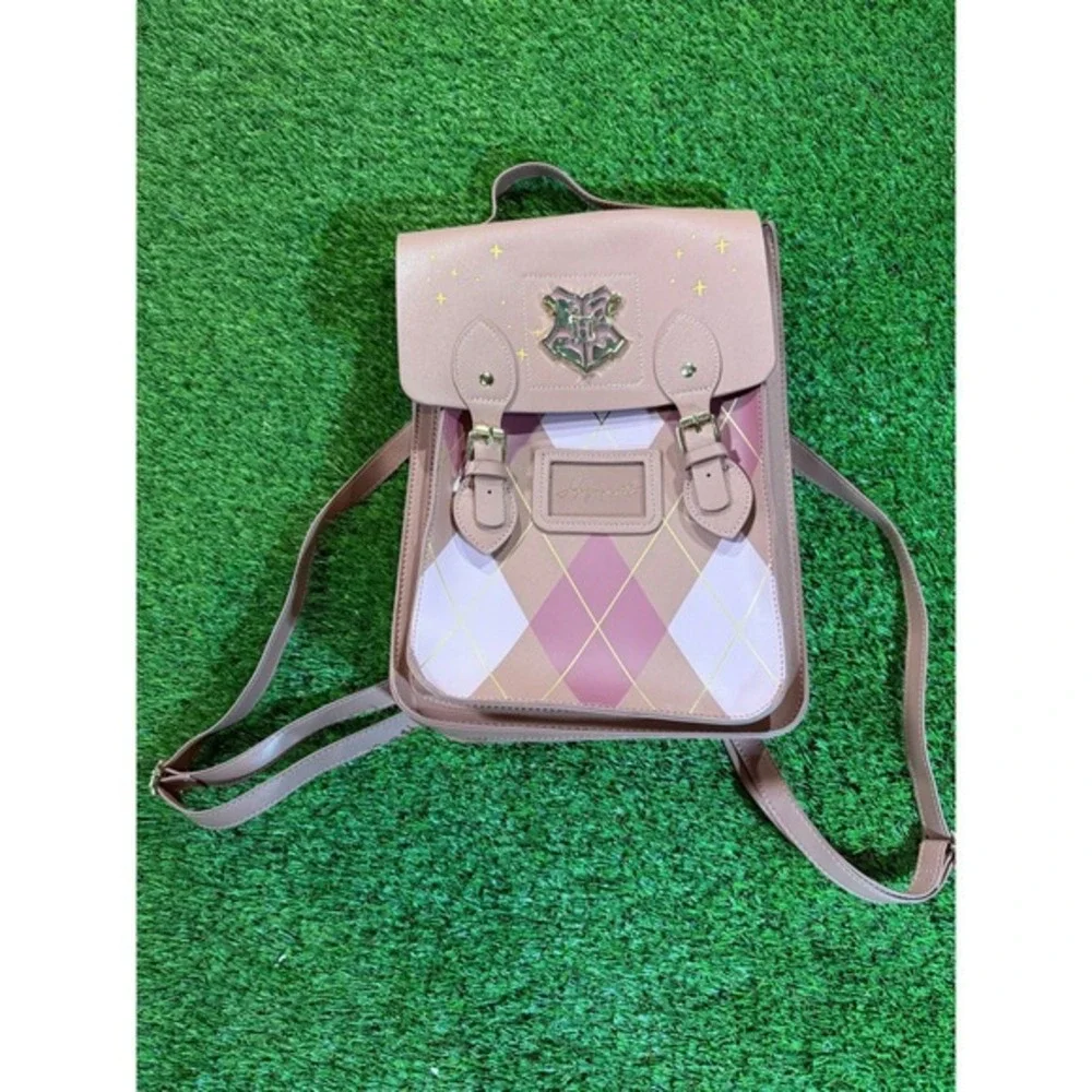 BioWorld ‎ Harry Potter Hogwarts Argyle Trunk Mini Backpack